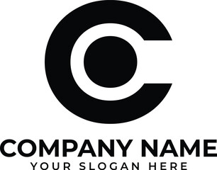 C, CC,  Letter Logo Vector Template Abstract Monogram Symbol, letter cc logo vector, double c letter