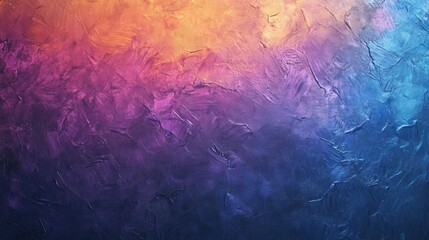 Abstract textured background with vibrant color gradient.