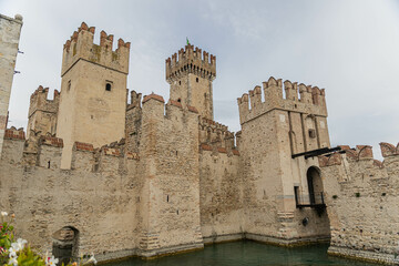 View of Castle in Sirmoine, Lake Garda