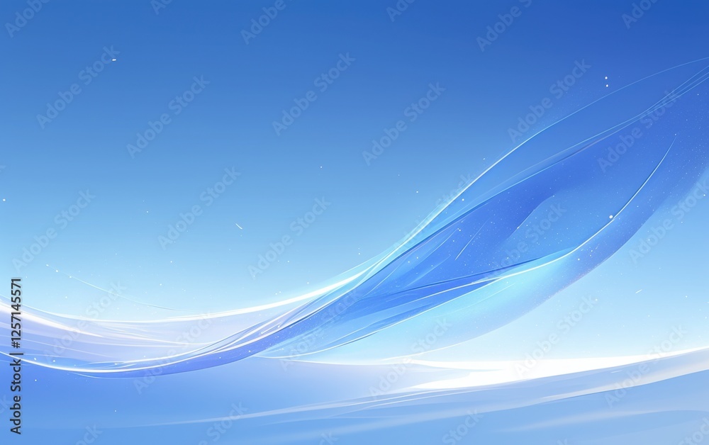 Wall mural abstract celestial aurora background with celestial aurora and ethereal light waves. emphasizing cos