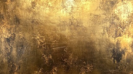 Fototapeta premium Abstract background shows metallic golden hues and dark tones