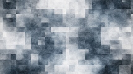 Abstract grayscale pixelated texture background.
