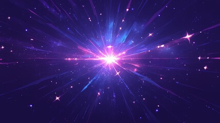 Abstract cosmic burst gradients background. Featuring cosmic burst gradients and soft colors. Emphasizing serenity and modernity. Ideal for calming and creative themes.