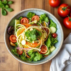 pasta with tomato and basil