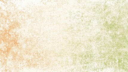 Fototapeta premium Abstract orange green watercolor texture background
