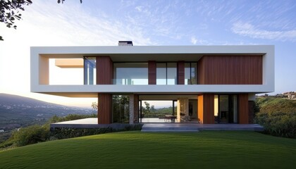 Contemporary Modern House Design Surrounded by Nature