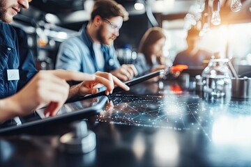 Collaborative Teamwork Using Digital Tablets and Interactive Technology