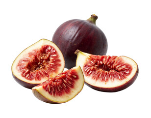 figs isolated on white background