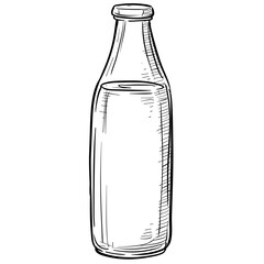 milk handdrawn illustration