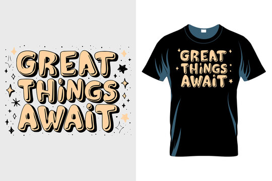 Classic Typography T-Shirt Template Print-Ready Free Vector