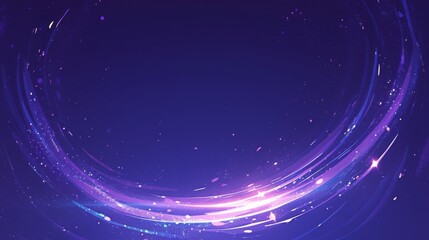 Abstract dynamic purple swirl background with radiant light effects. Featuring vibrant purple swirls, ideal for creative and visually stimulating projects.