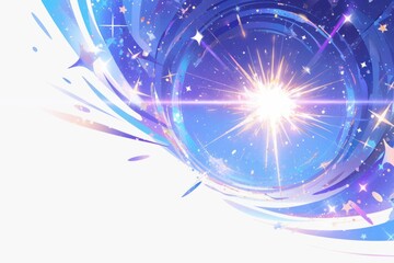 Abstract energetic light bursts background with energetic light bursts and vibrant color contrasts. Emphasizing dynamic motion and modern style, ideal for contemporary art and vivid designs.