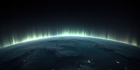 Obraz premium Ionosphere scintillation's effects on gps signals and satellite communication in scientific research