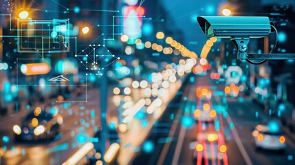 Smart City Surveillance: Security Camera, Traffic and Technology Network