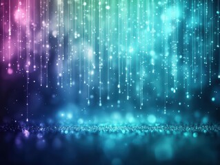 Abstract background featuring colorful lights in various shapes and patterns for creative design projects