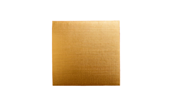 四角（金色）