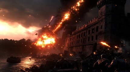 Battlefield 2042: Fiery Siege at Ch?teau de Vincennes