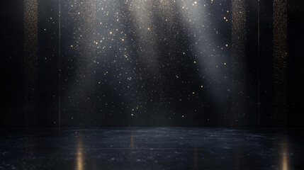 A minimalist luxurious dark background 