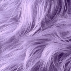 Obraz premium Lavender fur, soft with flowing strands and seamless textures.