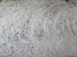 foam on drain