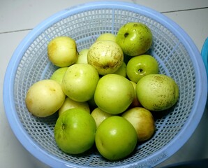 Plum and Lemon Fruits