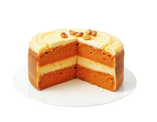 piece of cake with cream