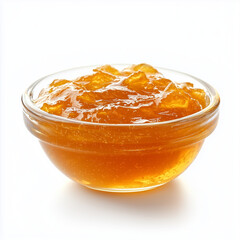apricot jam in a bowl