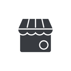 Storefront vector icon