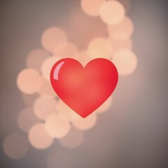 red heart background
