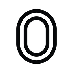 Illustration vector graphic icon of Mirror. Outline Style Icon. Furniture Themed Icon. Vector illustration isolated on white background. Perfect for website or application design.