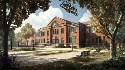 school building © Павел Герговский