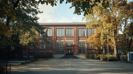 school building