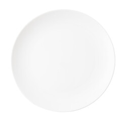 A white plate with no food on it