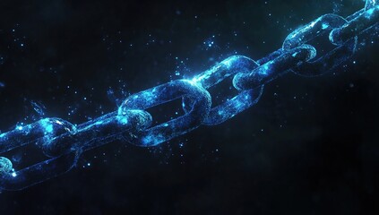 Exploring the Strength of Interconnected Links: A Visual Journey into the Beauty of Chain Structure and Digital Connectivity