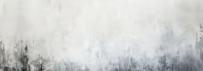 Abstract Monochrome Painting With Brush Strokes. A Modern And Versatile Backdrop.