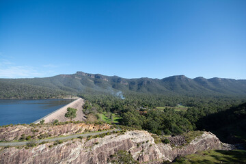 Lake Bellfield and the Wonderland range, Halls Gap, Australia
