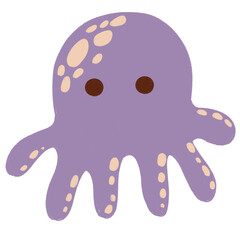 octopus cartoon character