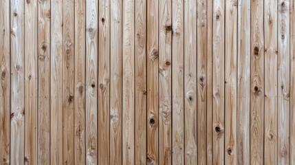 Fototapeta premium Wooden Plank Fence Background
