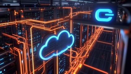 Exploring Cloud Server Infrastructure: Network Architecture and Data Management
