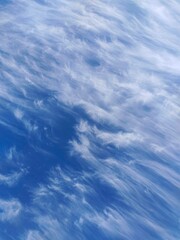 blue sky with clouds