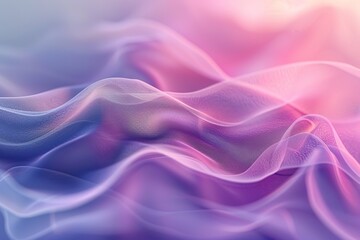 Obraz premium Pastel tone purple pink blue gradient defocused abstract photo smooth lines pantone color background