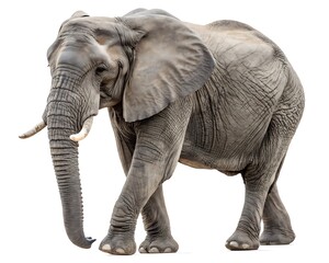 Obraz premium elephant isolated on white