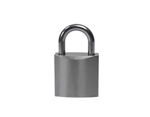 Fototapeta premium padlock isolated on white