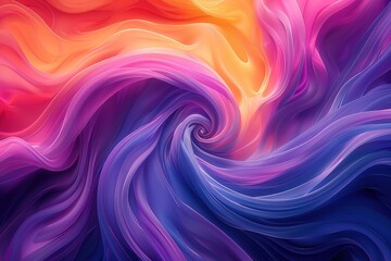 Obraz premium Colorful dynamic swirl abstract background pattern design. Suitable background and wallpaper, youtube banner. youtube thumbnail, Facebook banner. cover, background with space for text.