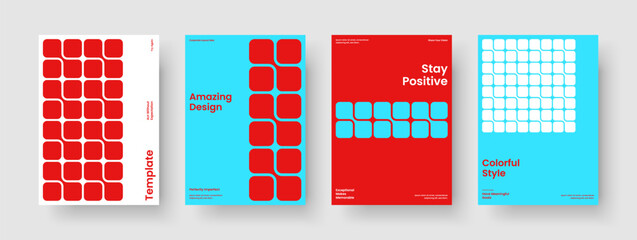 Naklejka premium Geometric Brochure Design. Isolated Poster Layout. Creative Banner Template. Book Cover. Flyer. Report. Background. Business Presentation. Notebook. Handbill. Advertising. Newsletter. Catalog