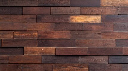 Brown Wooden Wall Paneling