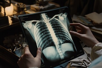 Examining Medical X-Ray Images: Analyzing Skeletal Structure and Identifying Anomalies in Diagnostic Imaging