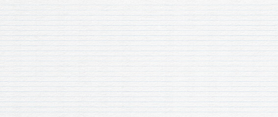 Lined paper background. White notebook sheet with blue lines banner