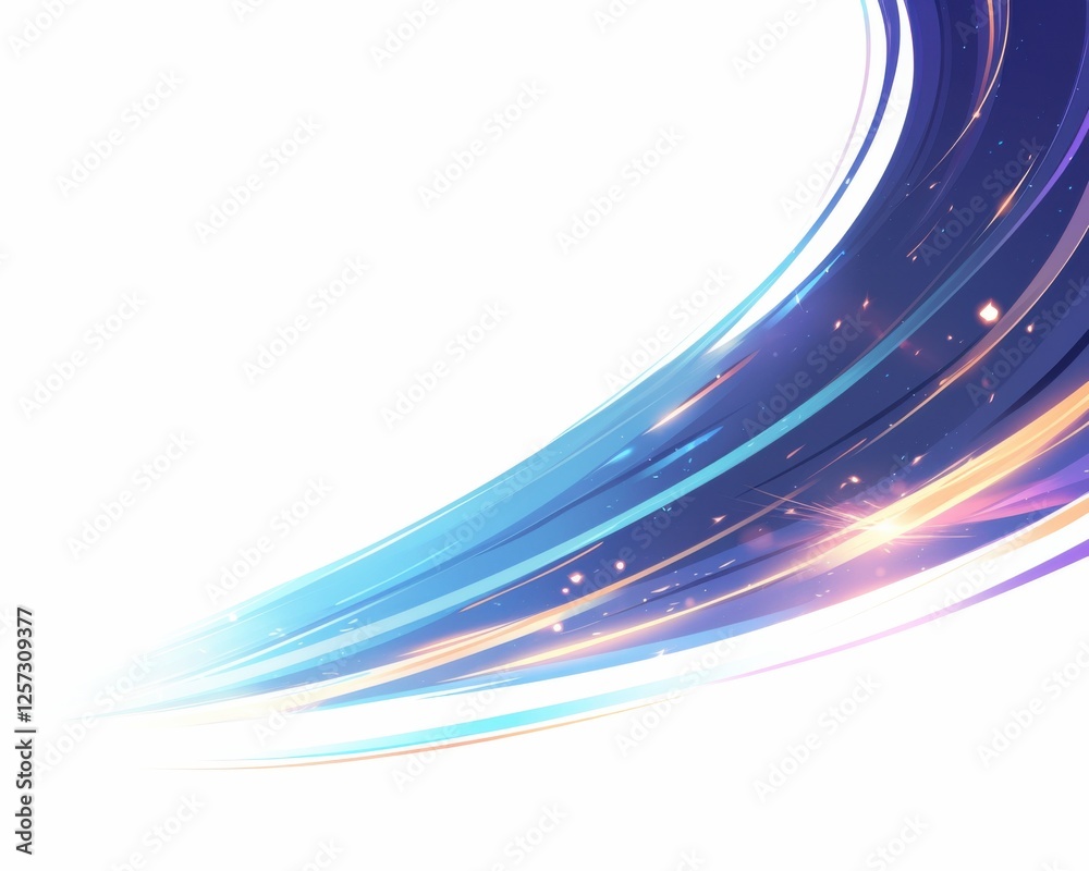 Wall mural abstract radiant energy flow background with radiant energy flow and dynamic light effects. emphasiz
