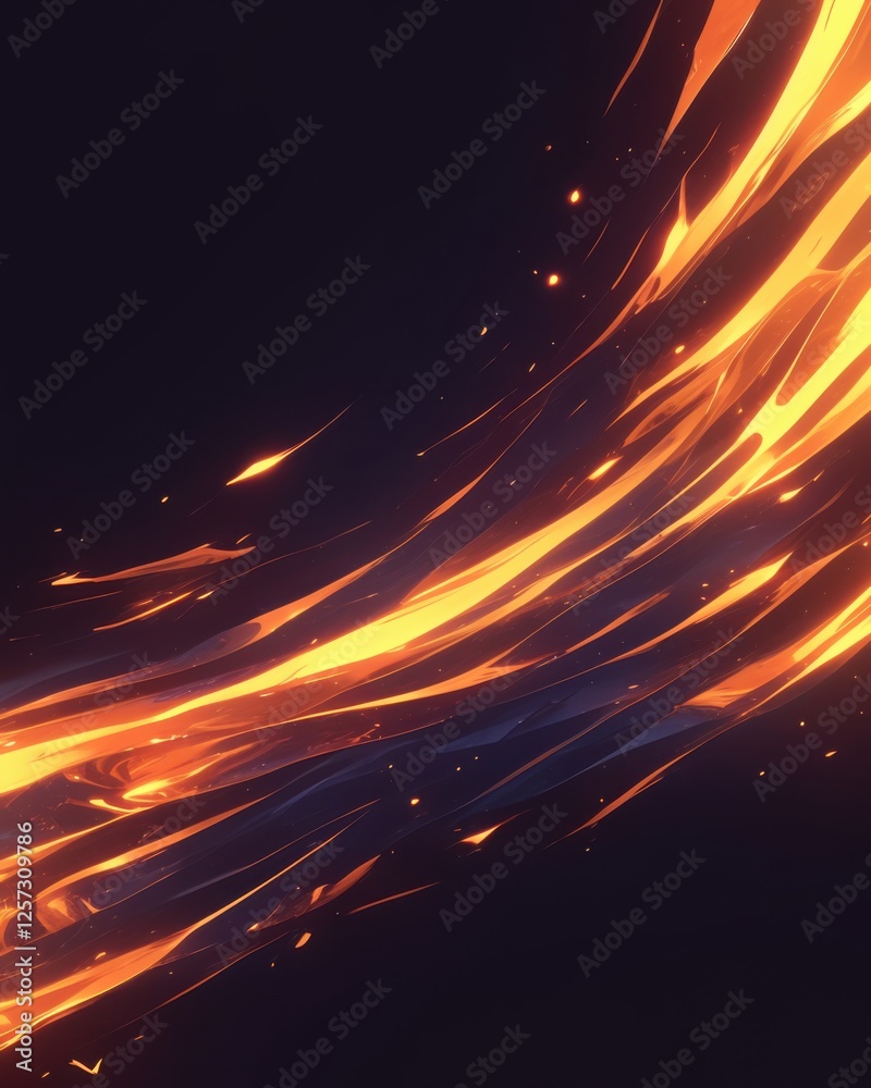 Wall mural abstract radiant energy waves background with radiant energy waves and fluid light patterns. emphasi